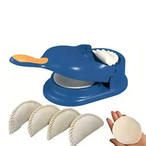2 in 1 Manual Dumpling Maker, 1 Count Creative DIY Kitchen Tools, Durable Dumpling Maker, Kitchen Utensils & Gadgets, Durable Cooking Tools, Household Kitchen Supplies