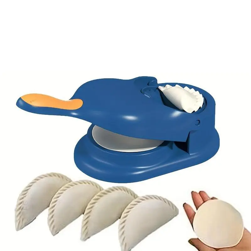2 in 1 Manual Dumpling Maker, 1 Count Creative DIY Kitchen Tools, Durable Dumpling Maker, Kitchen Utensils & Gadgets, Durable Cooking Tools, Household Kitchen Supplies, Durable Kitchenware