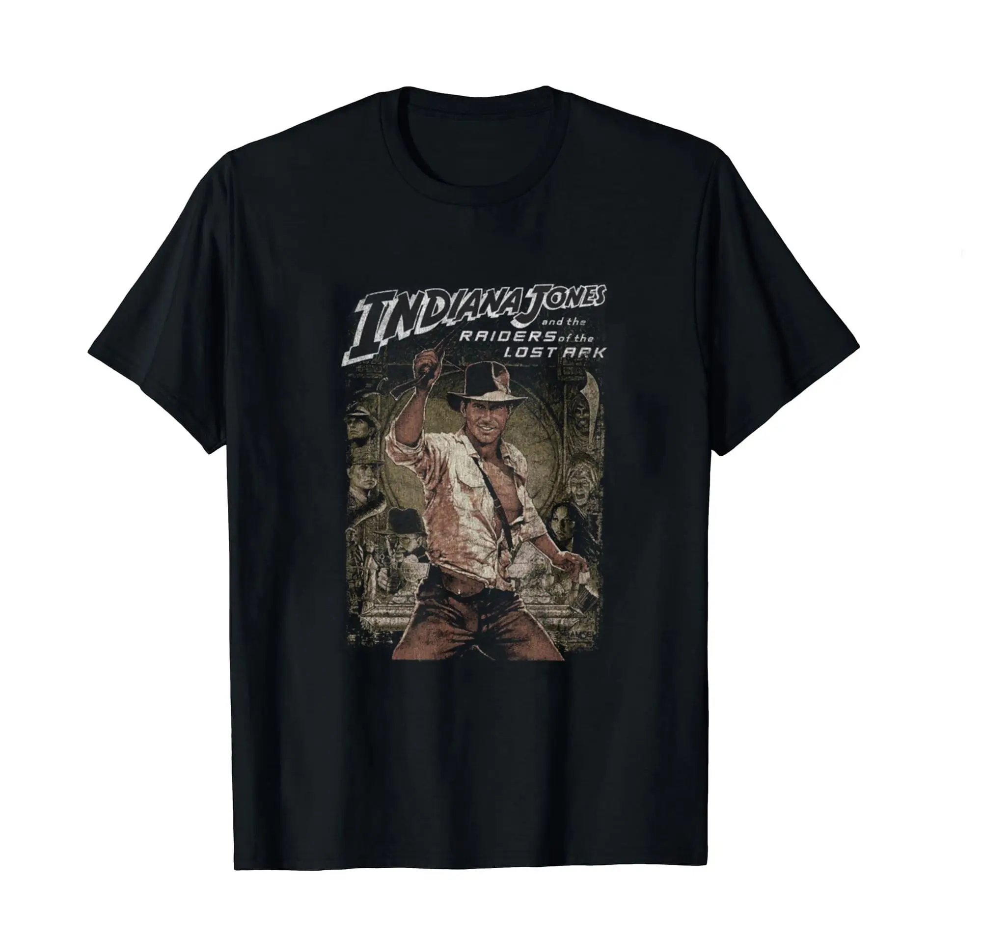 VintageTee Gildan Indiana Jones Movie T-shirt, Indiana Jones 