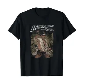VintageTee Gildan Indiana Jones Movie T-shirt, Indiana Jones Adventure Movie T-shirt, Lost Ark Vintage T-shirt Gifts For Women, Men, Film fan on Birthday, Christmas