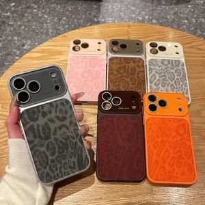 Leopard Print Phone Case for iPhone 17 Pro Max - Multiple Colors Available - Protective & Stylish Design -