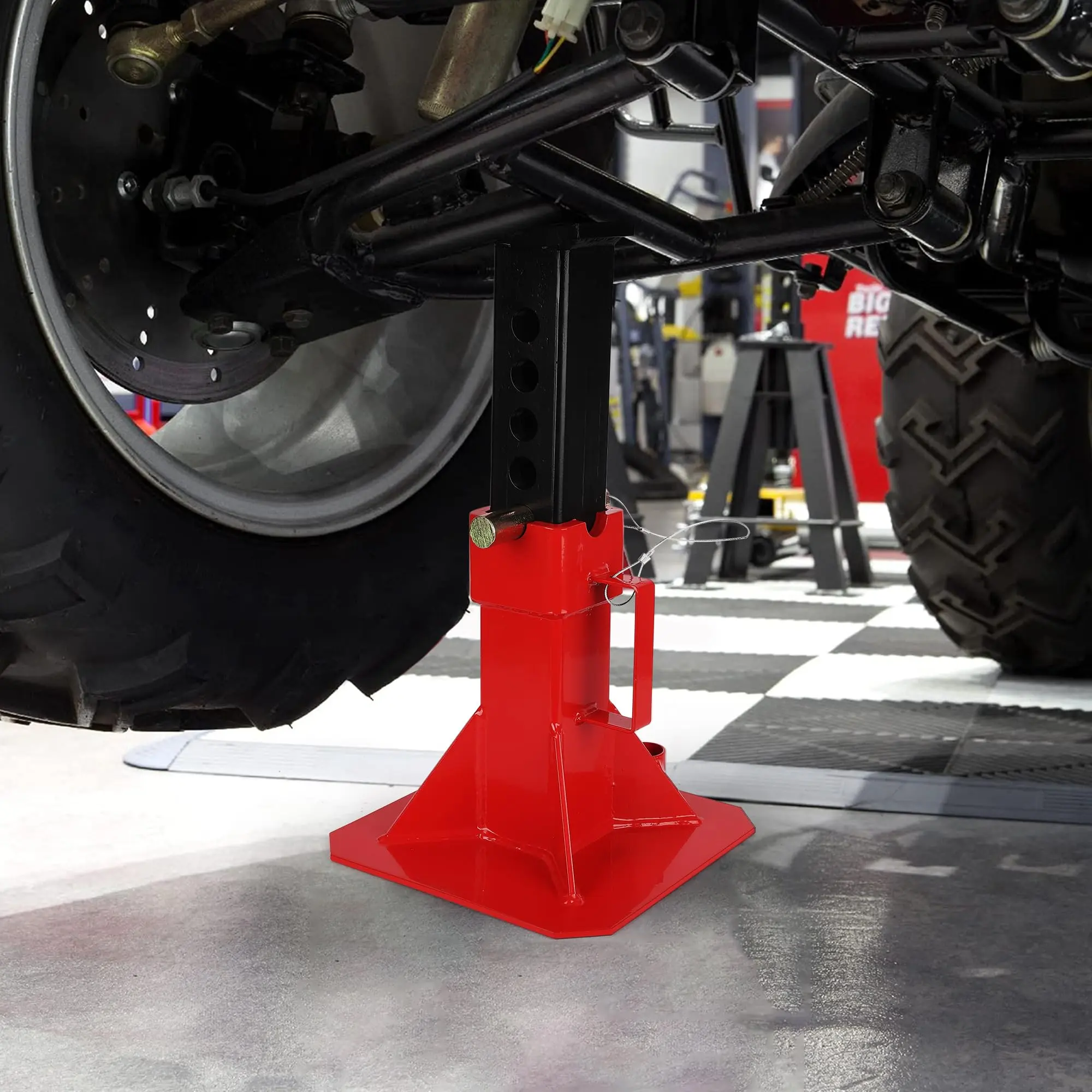 22T Car Jack Stand x 2, Heavy Duty Jack Stands, Heavy Duty Pin Type Professional Car Jack Stand with Lock, Automotive Jack Stands for Trucks Cars Auto, 44,000 lb Capacity