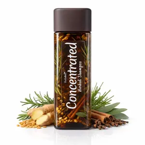 HERBALISTA Concentrated Herbal Shampoo 500ml (16.9 fl oz) – Highly Concentrated Formula = Up to 2x More Uses – With Rosemary, Horsetail, Ginger, Cinnamon, Fenugreek & Eucalyptus – 100% Natural