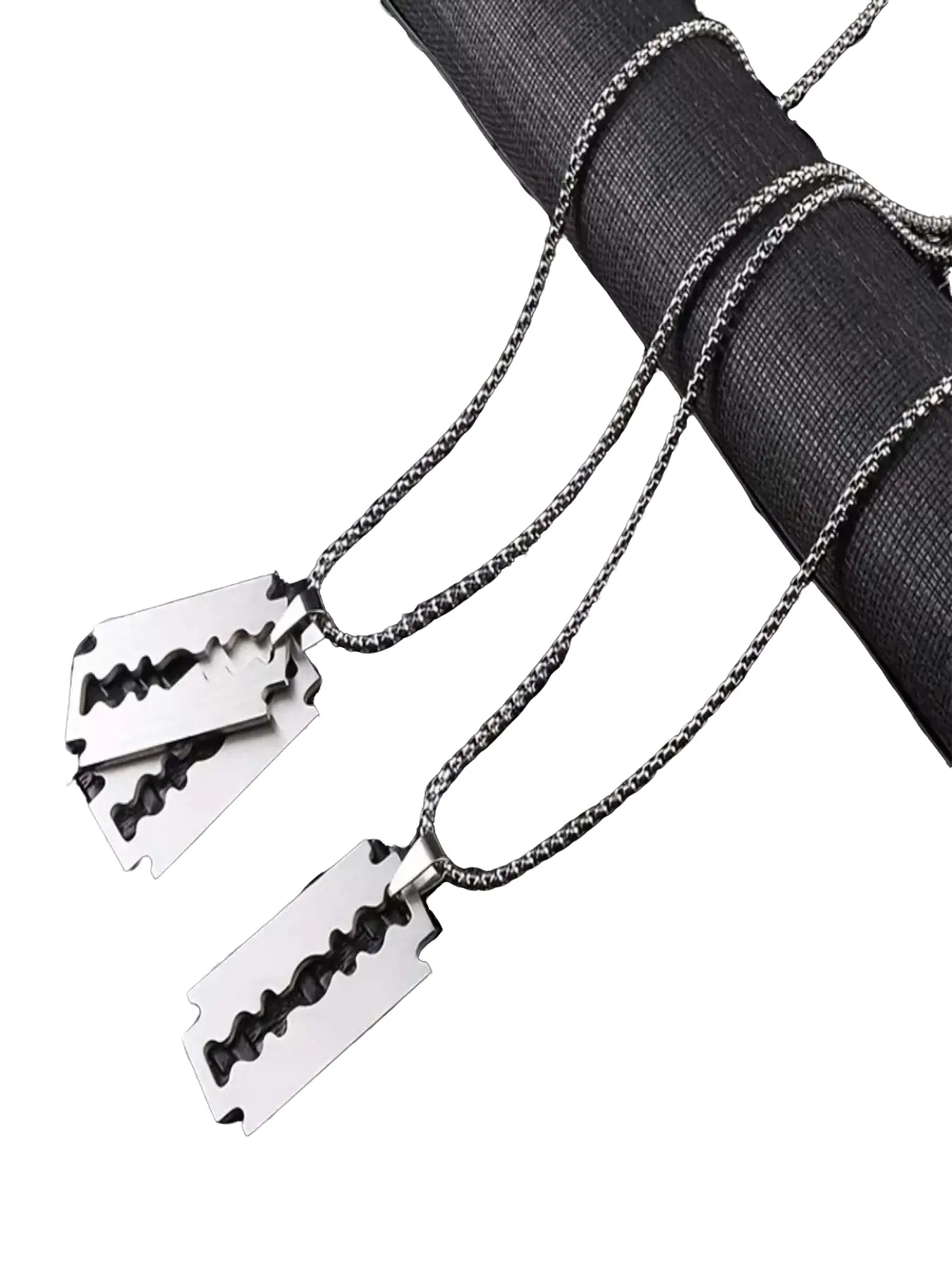 Vintage Unique Punk Style Pendant Necklace, Gothic Mystery Jewelry, Fashion Jewelry for Party, Daily Clothing Decor, Trendy All-match & Exquisite Jewelry for Birthday Gift, Exquisite Chain Jewelry, Stainless Steel Necklaces