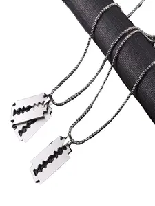 Vintage Unique Punk Style Pendant Necklace, Gothic Mystery Jewelry, Fashion Jewelry for Party, Daily Clothing Decor, Trendy All-match & Exquisite Jewelry for Birthday Gift, Exquisite Chain Jewelry