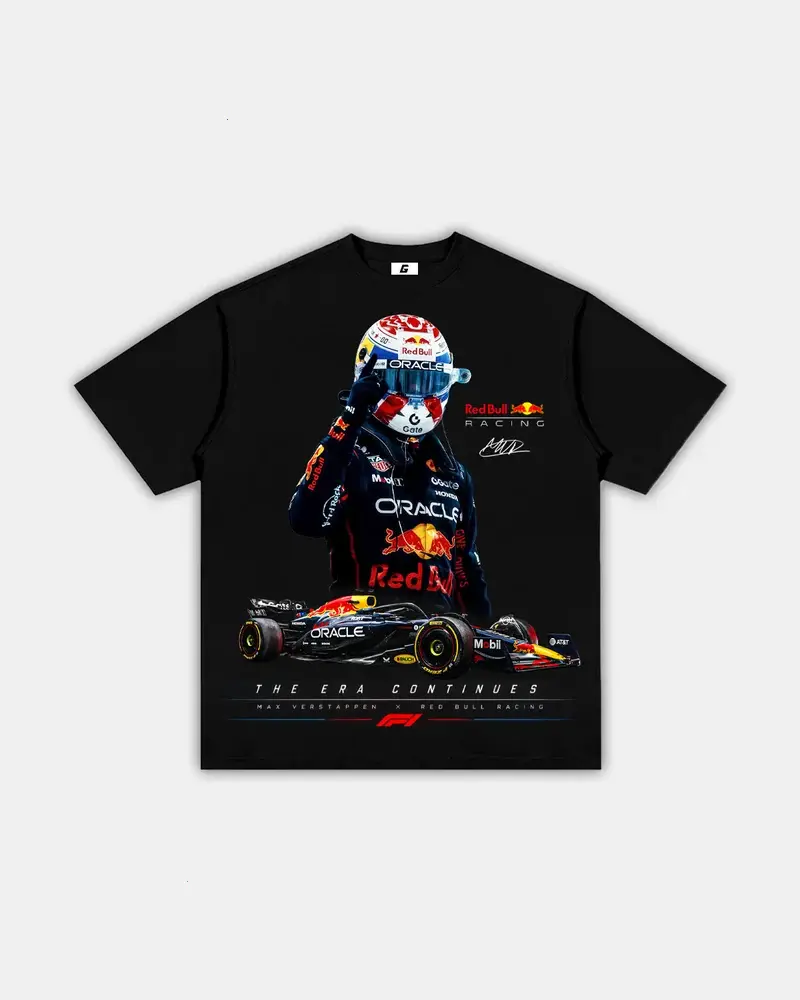 MAX VERSTAPPEN “THE ERA CONTINUES” T-SHIRT/ SWEATSHIRT/ HOODIE