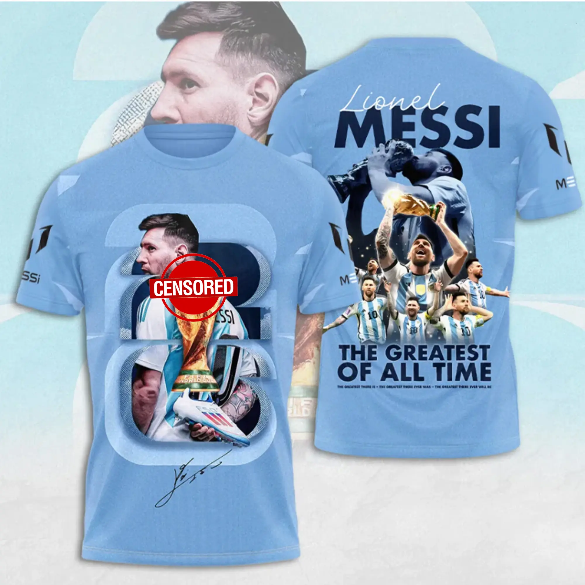 Messi Soccer Jersey Custom Name Number Men's Jersey, Argentina Flag Football Shirt For Fans 3D Round neck Jersey, Football Shirt Jersey, Soccer Team Jersey, Oversized Vintage Jersey, Soccer Merch, Gift for Soccer Fans