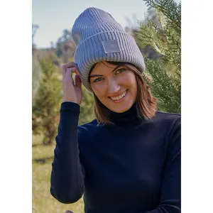 Ria Chunky Beanie - Morning Fog