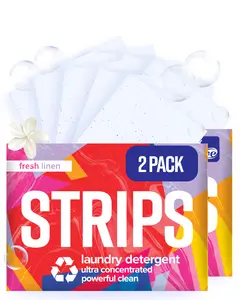 STRIPS Fresh Linen Laundry Detergent Sheets (2-Pack)