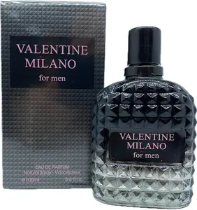 EBC Valentine Milano for Man Eau De Parfum Vaporisateur Spray 100ml 3.4fl.oz. Men's Fragrance Ideal for Daily Use