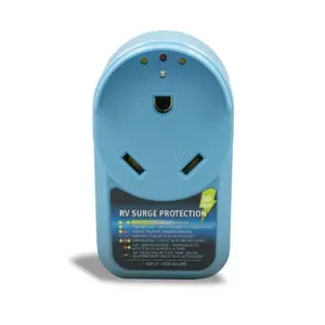 Dicor 30 Amp Plug RV Surge Protector - 125 Vac Plug Adds A Level of Protection Up to 1050 Joules