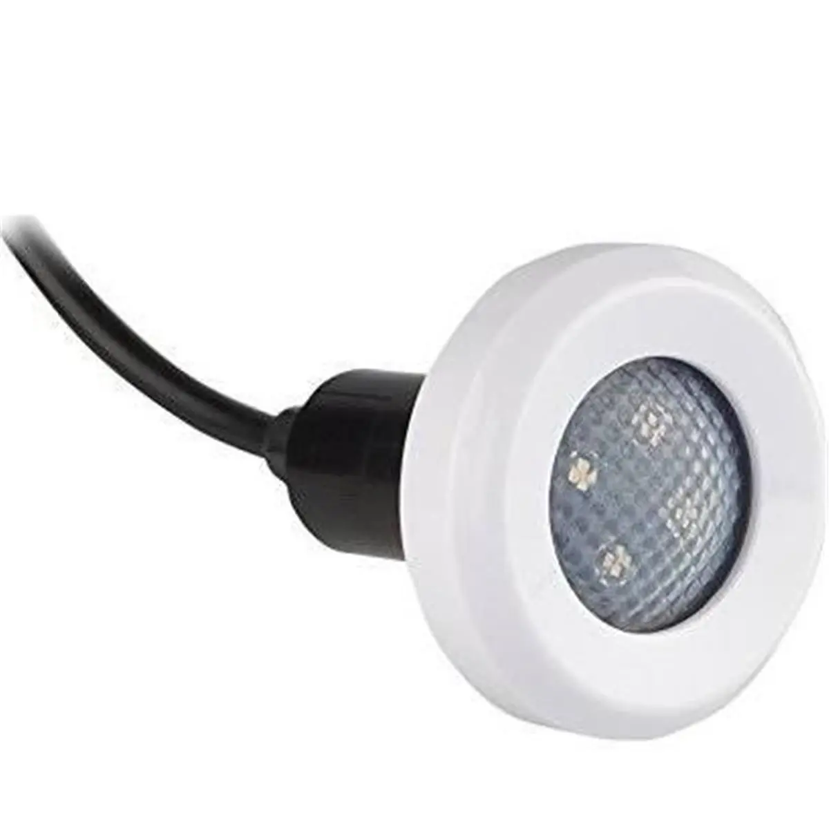 212 MAIN Trendy Color LED Underwater Pool Light, 12V Low Voltage, 50000 hr Life, Durable Patterns, Includes 150' Cord & 4 Trim Rings for Pools & Spas