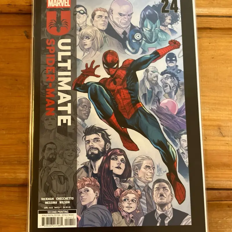 Marvel Ultimate Spider-Man #24 Second Printing Comic Book - Official Marvel Publication