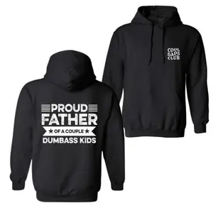 Cool Dads Club Proud Father Of A Couple Hoodie, Funny Father's Day Vintage T Shirt Fashion Women, Father's Gift,Dad's gift