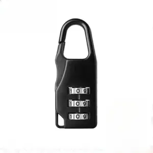 Mini Plastic Combination Lock Canada Dial Number Code Number Password Padlock Secure Travel Backpack Suitcase Gym Locker Padlock
