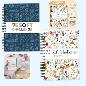(Realeasing price) 75 Soft Challenge for Women Journal (2026 Edition) – 75-Day Habit Tracker, Daily + Weekly Reviews, Check-Ins & Certificate