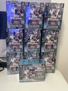 2025 Topps Chrome Football 10 Blaster Break! Break #25