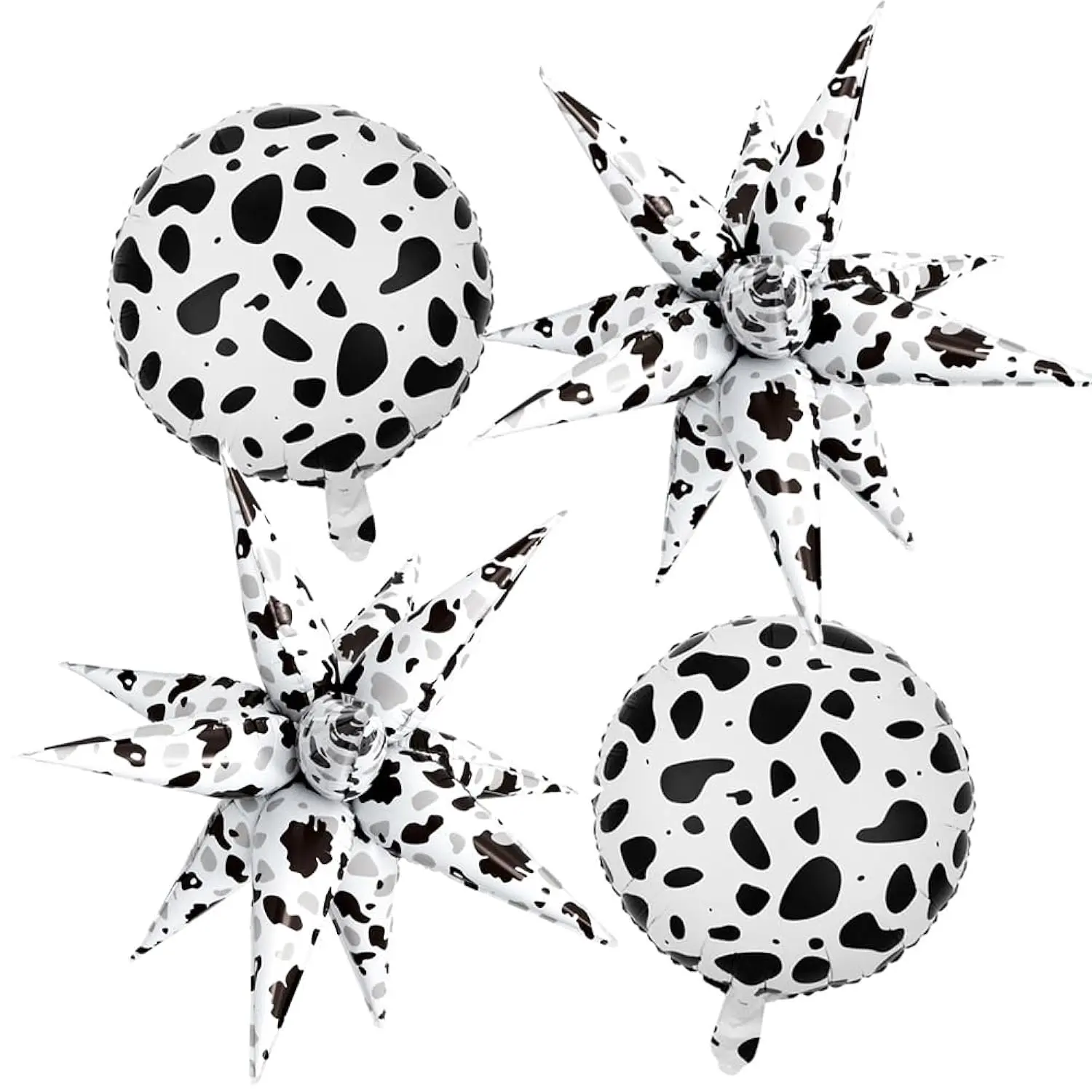 Cow Print Balloon Kit for My First Rodeo, Bachelorette & Wild West Themed Baby Shower Decor