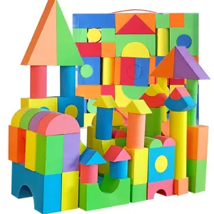 Hatwoo 30pcs/60pcs Bubble Blocks, Various Shapes and Sizes, Bright Colors, Creative Building Toy, Birthday Gift Companion Blocks