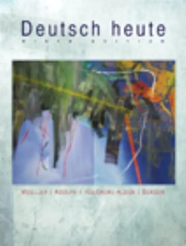 Used Hardcover Book - Deutsch Heute: Introductory German by Jack Moeller, for German Language Learning, Students & Skill Development, Learning German