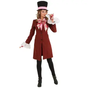 Plus Size Deluxe Mad Hatter Costume for Women