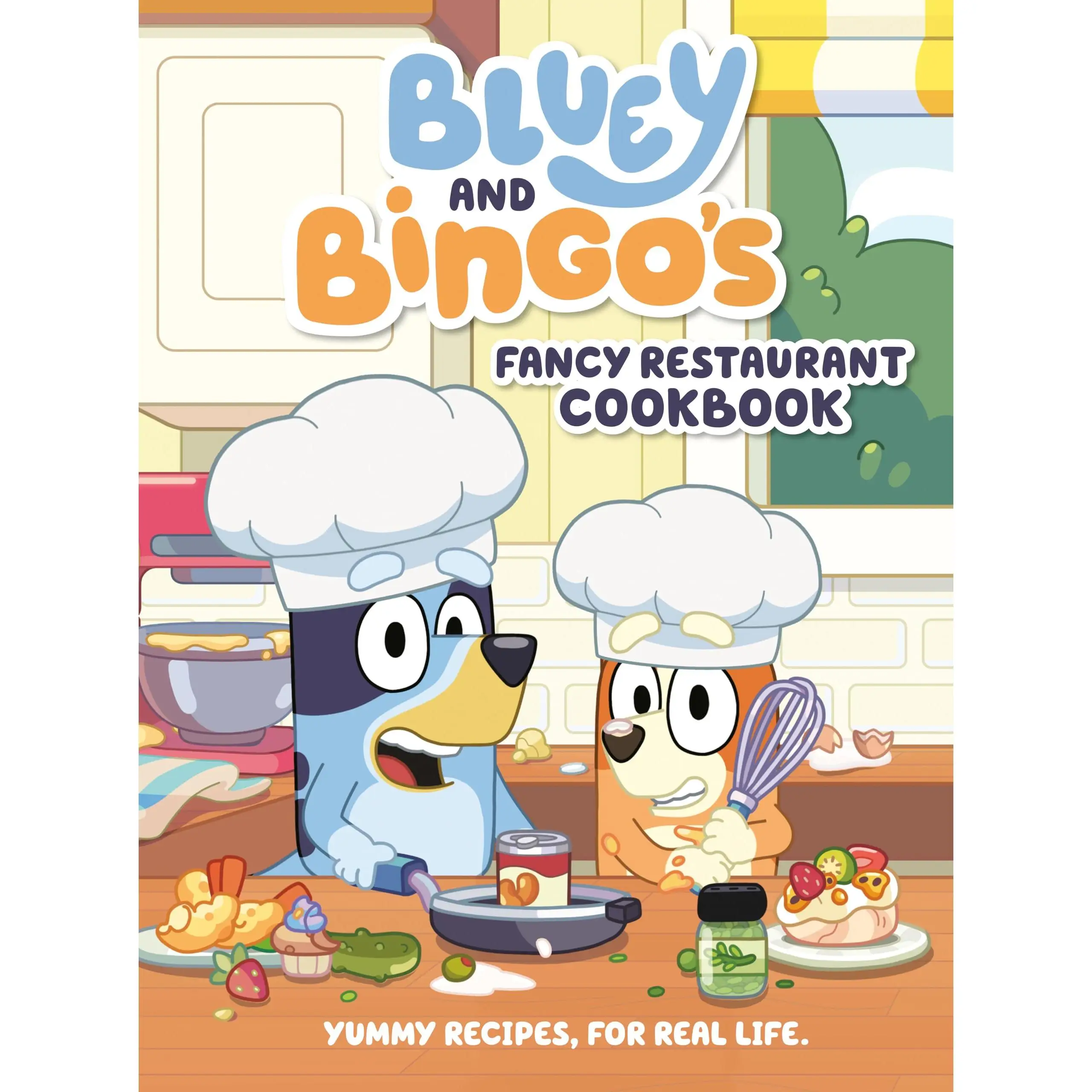Bluey and Bingo's Fancy Restaurant Cookbook: Yummy Recipes, for Real Life -- Penguin Young Readers Licenses - Hardcover
