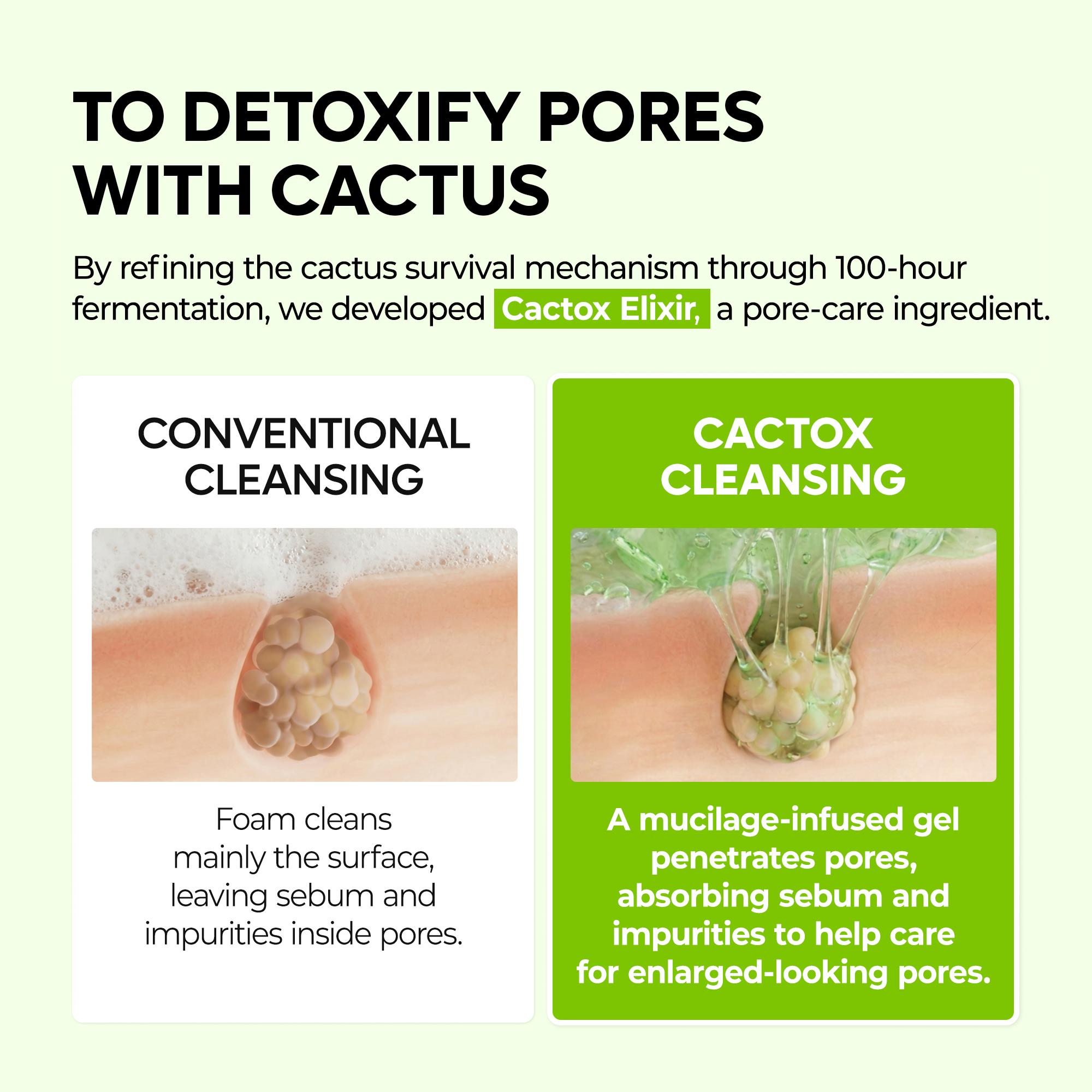 [Dr.Melaxin Live Exclusive Bundle] CACTOX Total Reset: Pore Detox & Firming Bundle CACTOX LINEUP+CEMENRETE LINEUP BUNDLE