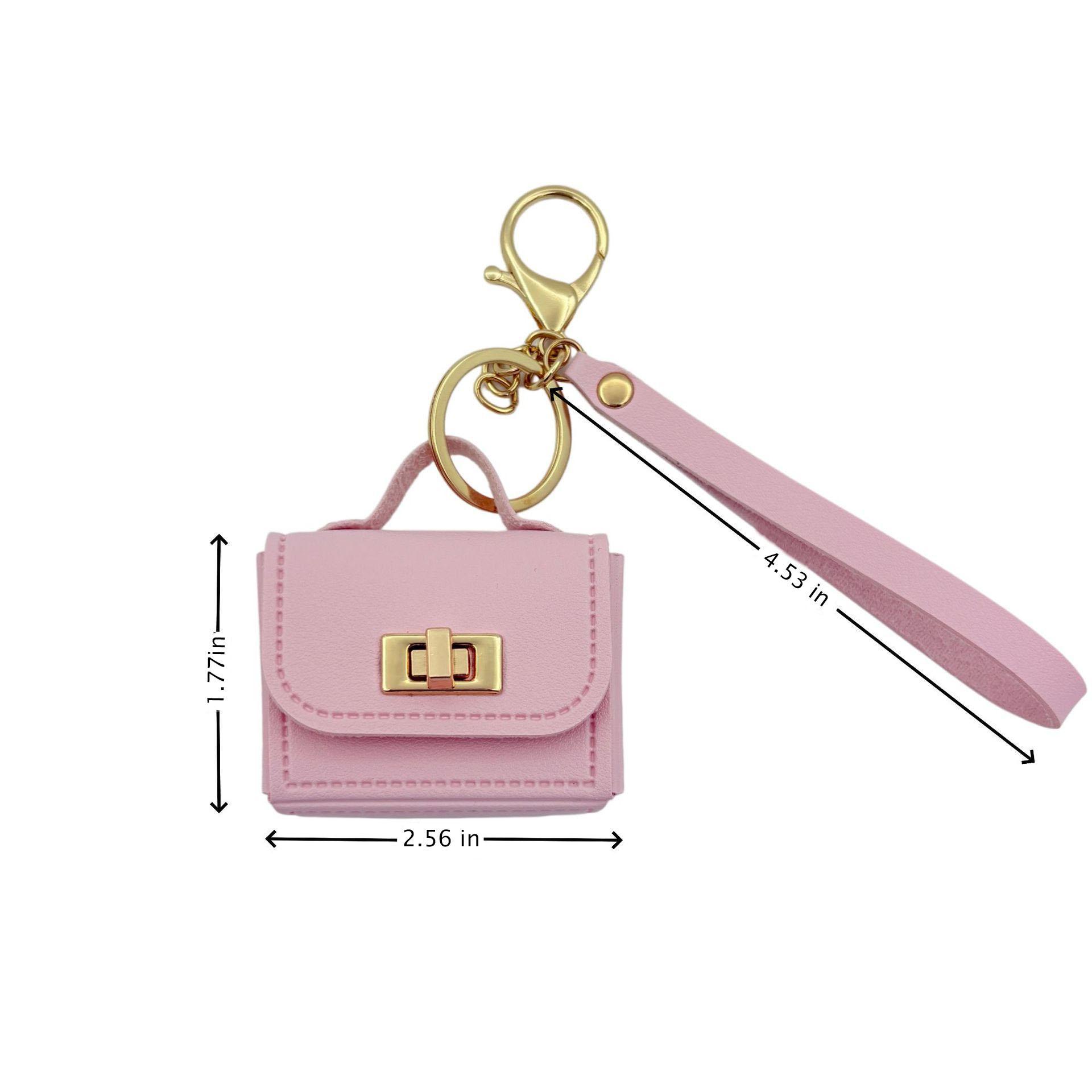 Minimalist Mini Pouch Keychain Accessory - Cool Key Organizer for Storing Earbuds & Small Gadgets, Ideal Back to School Haul Gifts for Graduation, Party Favors & School Rewards, Cool Keychains, Unisex