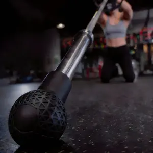 Barbell land training device, suitable for 2-inch specification Olympic barbells, 360° rotatable training base, fitness equipment, used for muscle growth and fitness training