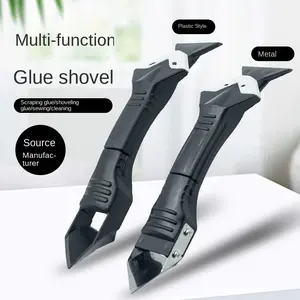 Three-in-One Metal Doctor Kiss Coater Glass Residual Glue Scraper Shovel Multi-Function Spatula Glue Machine Trimming Beauty Sewing Tools Wholesale
