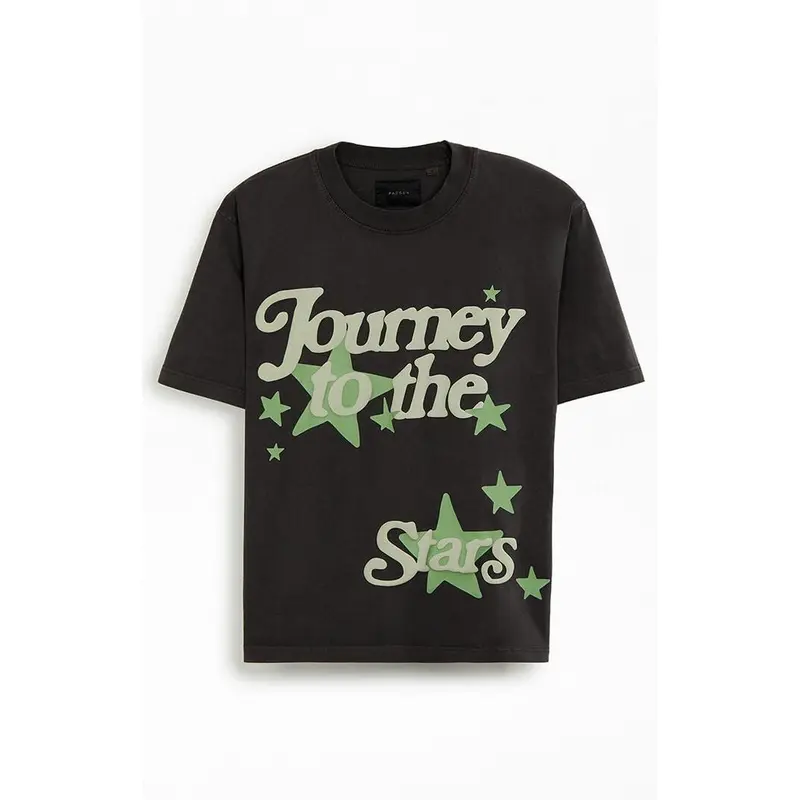 Pacsun Men's Journey To The Stars Washed Oversized T-Shirt