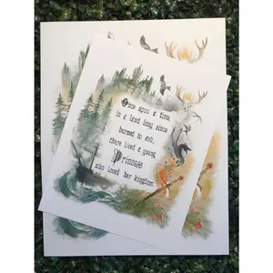PRINTS Officially Licensed Throne of Glass Quote Watercolor Painting | Aelin Galathynius Fan Art, Full Color Range, Find Your