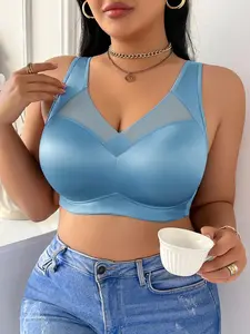 Plus Size Dopamine Bra, Cloud-Soft Comfort, Bold & Unique Style push, Fluffy, Fabric