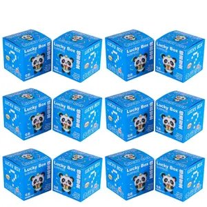 12pc Blind Box Packaging Boxes, Square Paper Card Boxes, Handmade Doll Prize Draw Boxes, Ideal for Collectors and Gift Giving