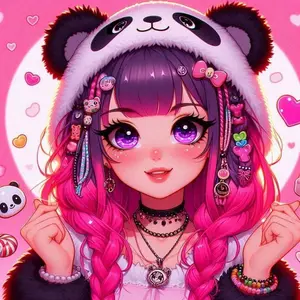 5D DIY Diamond Arts Colorful Painting Kit, Braided Hair Girl Pattern Diamond Arts Colorful Painting without Frame, Handmade Wall Art Decor