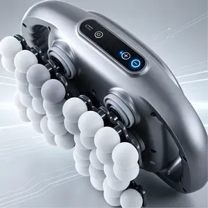 High-Quality 42/12-head Massage Gun with multiple Modes, Deep Tissue Percussion Massager for Back Shoulders Legs and Foot Pain Relief Quiet Muscle Massage Gun with Red Light Therapy Adjustable Daily Use Ideal Gift for Friends & Family