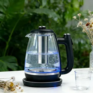 Durable 1.8L Automatic Electric Kettle - Fast Boil, Auto Shut-Off, Boil-Dry Protection, 360° Swivel Base - Stainless Steel Water Boiler for Tea, Coffee, and Hot Water Multifunction  Kitchen Appliances