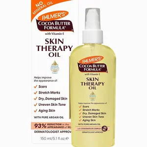 Palmer's Cocoa Butter Formula Skin Therapy Moisturizing Body Oil with Vitamin E & Pure Argan Oil, Deep Body Moisturizer for Dry, Damaged Skin, 5.1 Ounces