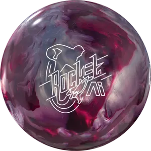 Storm Rocket A.I. Bowling Ball - Chrome/Wine