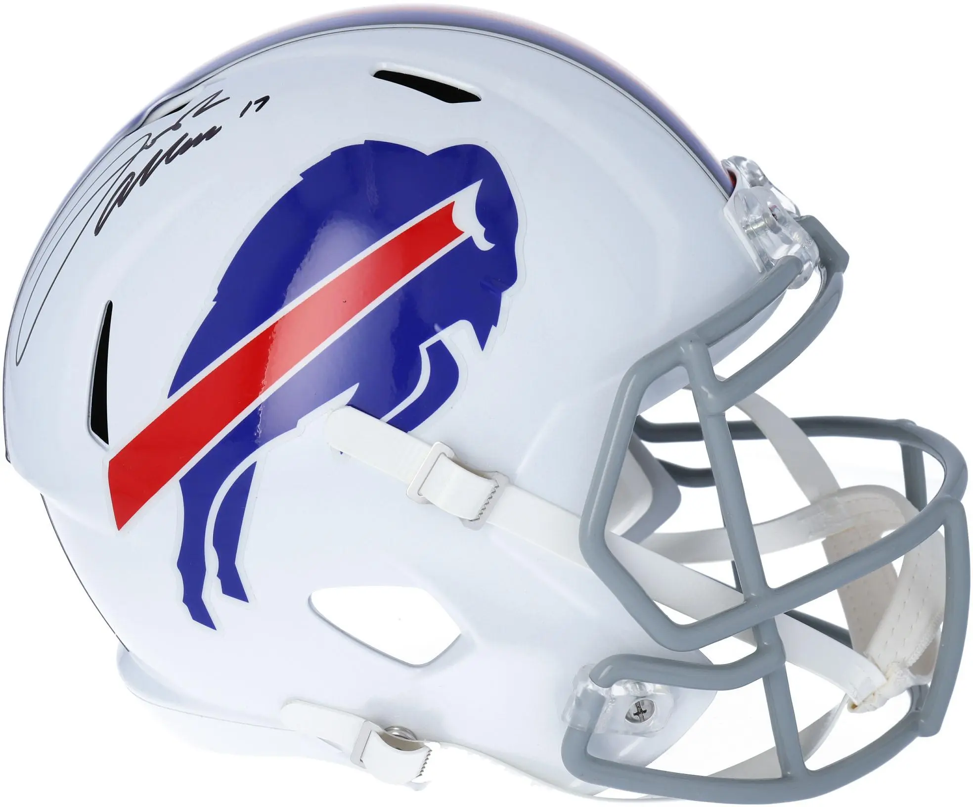 Josh Allen Buffalo Bills Autographed Riddell Speed Replica Helmet - Fanatics Authentic Certified