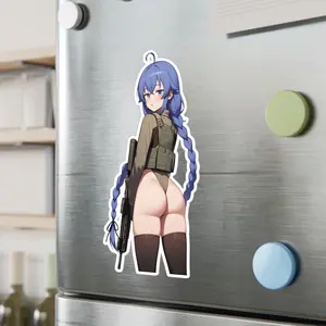 Roxy Migurdia Sticker: Anime Girl Vinyl Decal, Military