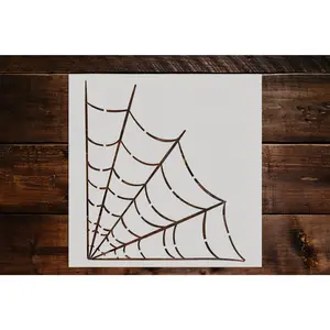 Spider Web Stencil - Art and Wall Stencil