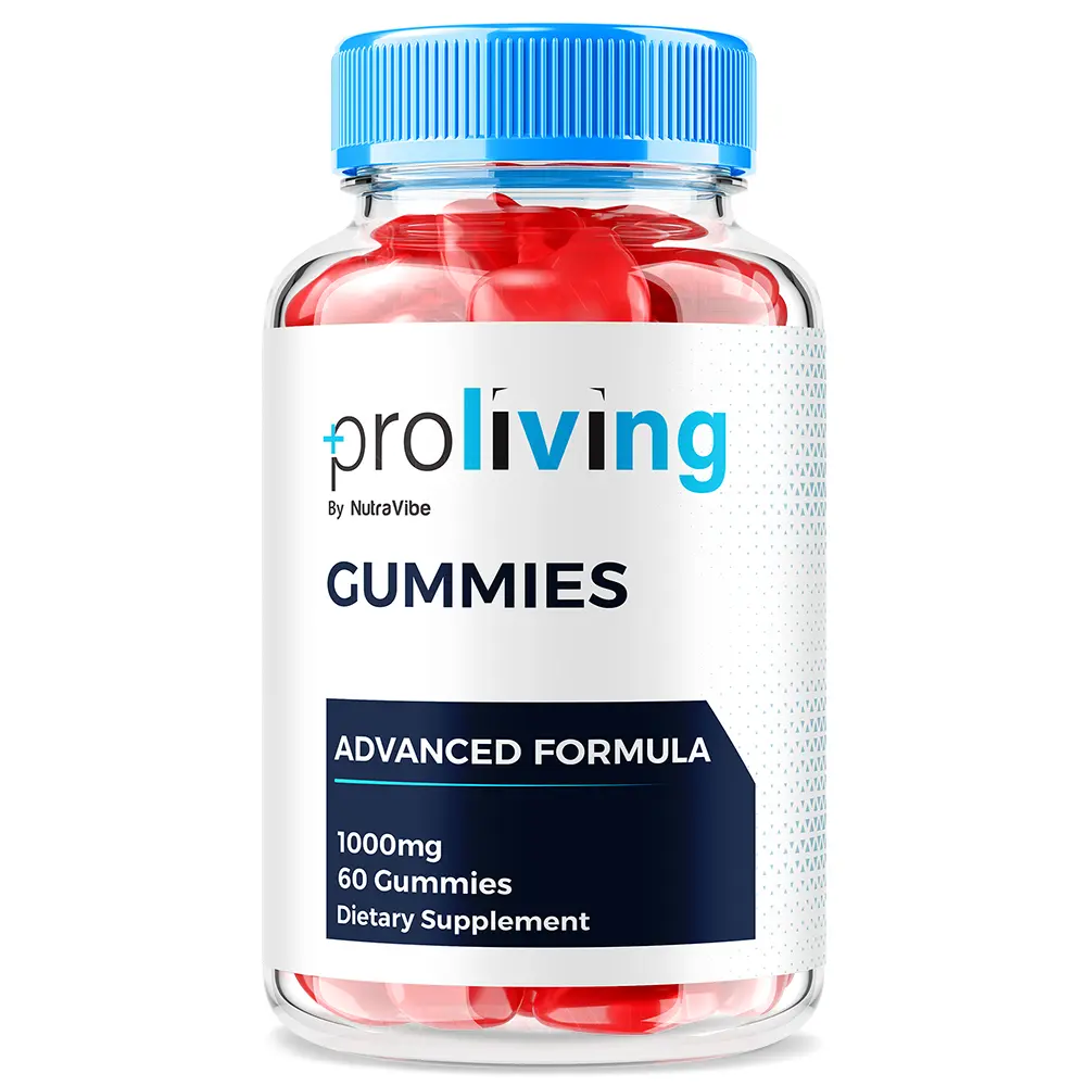 Proliving Gummies - Advanced Formula 1000mg Gummies with Natural Ingredients for Health & Wellness