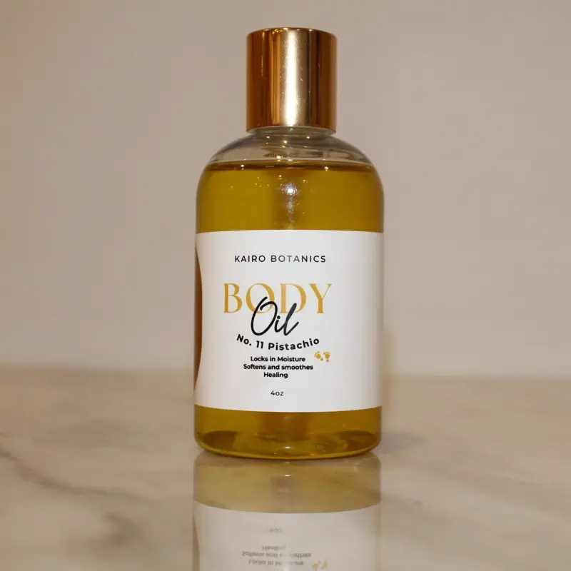 No. 11 Pistachio Body Oil 4oz - Luxurious Moisturizing Formula for Soft Skin