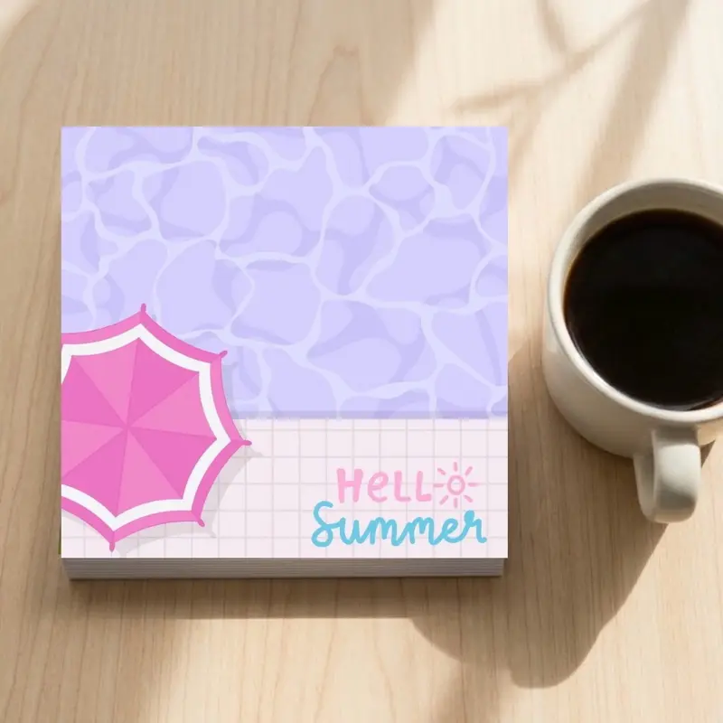 Hello Summer notepad Hello Summer notepad