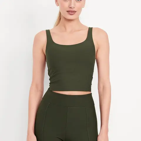 Old Navy Women's Light Support PowerSoft Longline Sports Bra