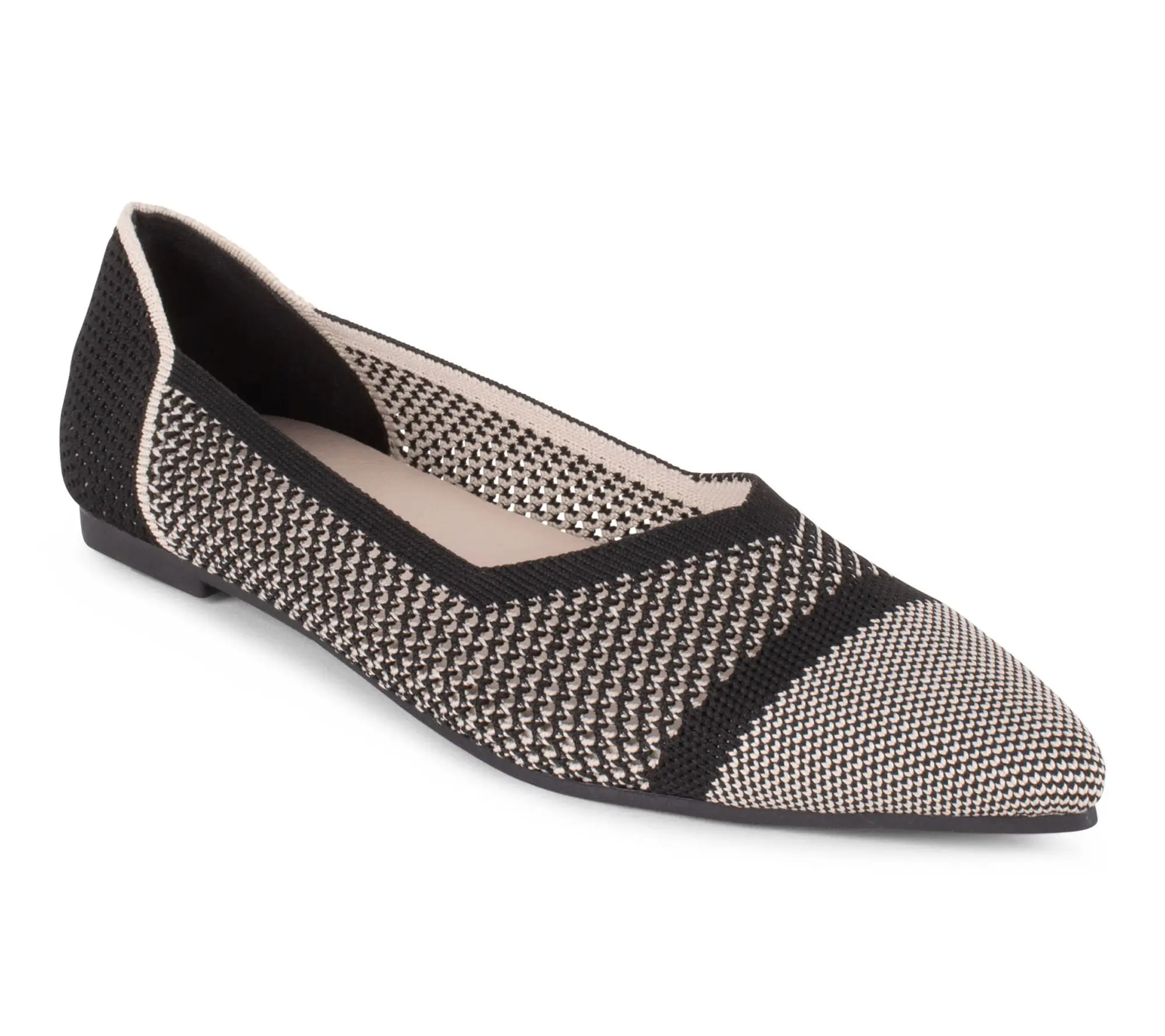 Tahari Two Toned Flat - Antigua