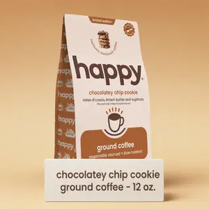 Chocolatey Chip Cookie Flavored Ground Coffee - 12 oz - With notes of brown butter and euphoria.