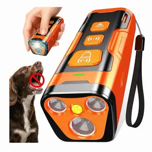 Dog Bark Deterrent Device, 3X Ultrasonic Anti Barking, 3 Training Modes 35 FT Range