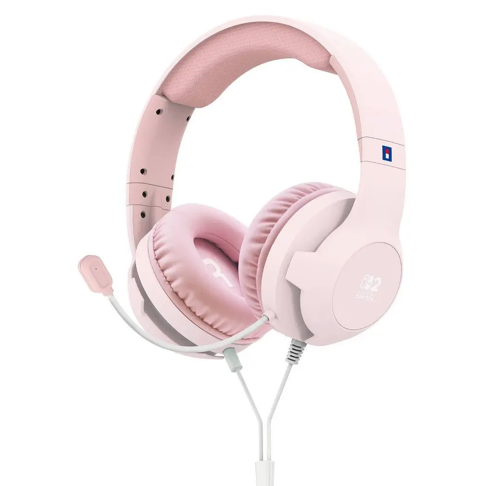 Hori Gaming Headset for Nintendo Switch 2 - Cozy Pink